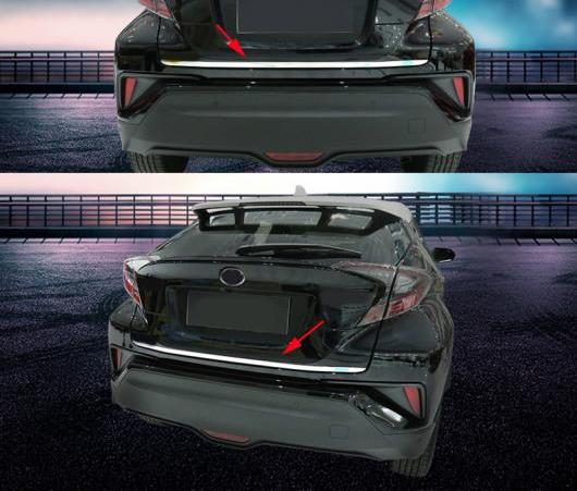 2016 2017 2018 適用: トヨタ C-HR CHR C HR ステンレス リア トランク ブーツ テールゲート ドア メンバー カバー トリム 保護 AL-EE-6246 AL Exterior parts for cars｜オートパーツエージェンシー