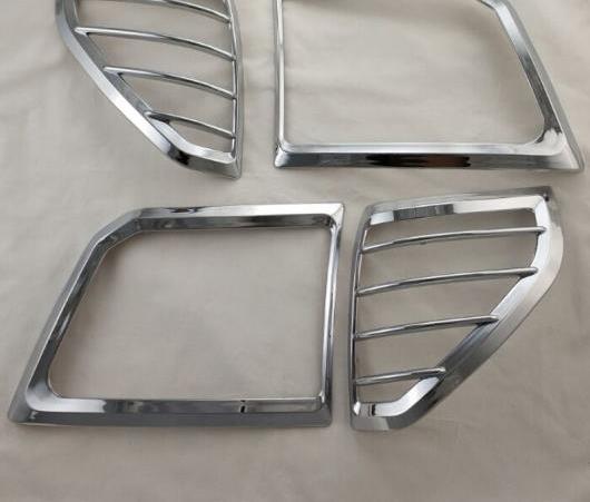 クローム ヘッド ライト カバー 適用: トヨタ ランドクルーザー プラド FJ90 3400 スポイラー SUV ABS ランプ カバー AL-EE-6582 AL Exterior parts for cars