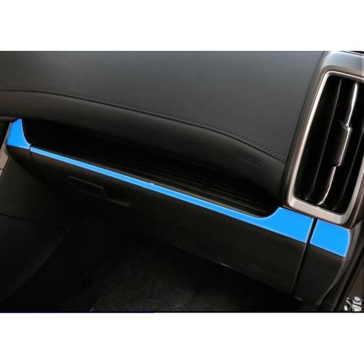 適用: ヒュンダイ IX35 2018 2019 助手席 ストレージ ボックス ハンドル ボウル カバー プロテクター トリム ステッカー クローム スタイル 1 ブルー AL-EE-7023 AL Exterior parts for cars