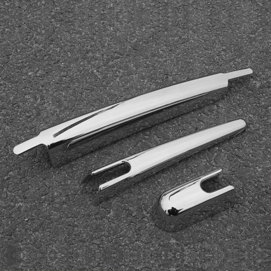 適用: 日産 キャシュカイ デュアリス J11 2014-2017 ABS クローム メッキ リア ワイパー カバー ウインドウ 装飾 スパンコール シルバー AL-EE-7374 AL Exterior parts for cars 8,292円
