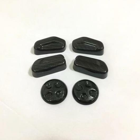 適用: プジョー 3008 & 4008 2017-2018 ABS インテリア フロント シートボタン アジャスター カバー スイッチ アクセサリー 6ピース ABS ブラック AL-EE-7483 AL Exterior parts for cars