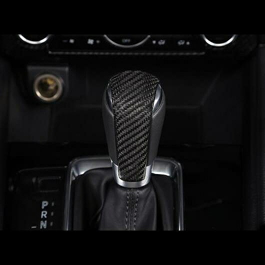 カーボンファイバー 適用: マツダ CX-3 CX3 2015 2016 2017 ステアリング ホイール トリム スパンコール ギア シフト ノブ カバー ハンドル スタイル 2 AL-EE-7749 AL Exterior parts for cars｜オートパーツエージェンシー