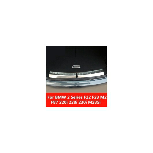 リア トランク バンパー 摩耗 プレート 適用: BMW 2シリーズ F22 F23 M2 F87 220I 228I 230I M235I 5シート 2ピース・7シート 2ピース AL-EE-7706 AL Exterior parts for cars｜オートパーツエージェンシー