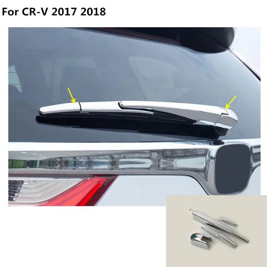 ディテクター トリム アクセサリー リア ガラス ワイパー ノズル フレーム テール ウインドウ 4ピース 適用: ホンダ CRV CR-V 2017 2018 AL-EE-7643 AL Exterior parts for cars