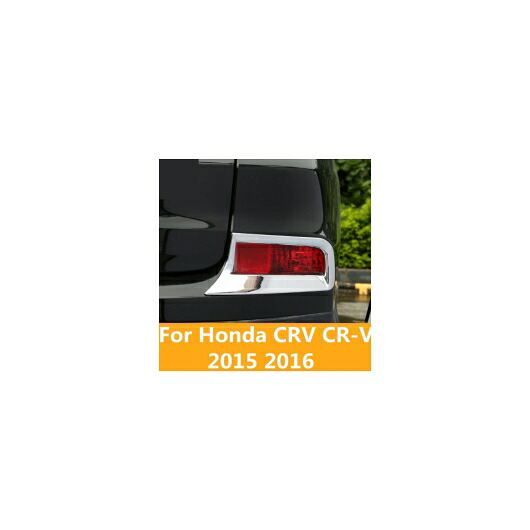 適用: ホンダ CRV CR-V 2015 2016 リア フォグライト カバー トリム ストリップ ABS クローム フレーム ランプ カースタイリング 装飾 AL-EE-7122 AL Exterior parts for cars