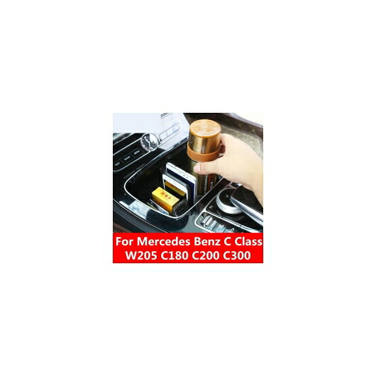 シフト ノブ コントロール パネル カバー トリム カップ フレーム ホルダー 装飾 適用: メルセデス ベンツ C クラス W205 C180 C200 C300 AL-EE-7784 AL Exterior parts for cars｜オートパーツエージェンシー