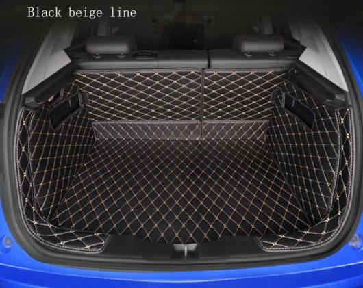 全周囲 適用: フィアット 全モデル 500 500L 2007-2014 プント ブラボー ビアッジオ ブーツ マット トランク マット フロア カーペット ブラック ホワイトライン～ブラウン ゴールド糸 AL-EE-8260 AL Car parts｜オートパーツエージェンシー