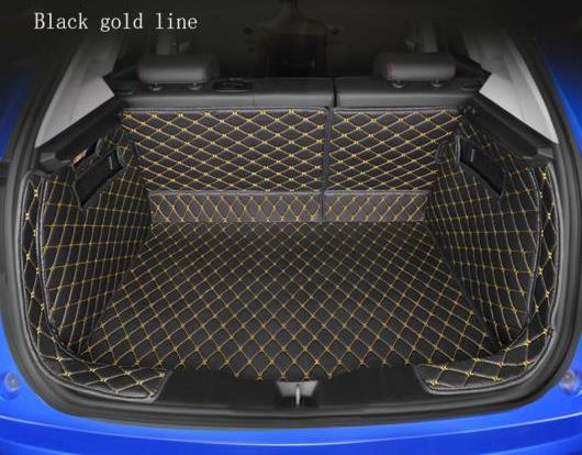 全周囲 適用: ランド ローバー 全モデル ローバー レンジ イヴォーク スポーツ フリーランダー ブーツ マット トランク マット フロア カーペット ブラック ホワイトライン～ブラウン ゴールド糸 AL-EE-8294 AL Car parts