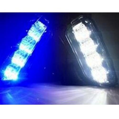 適用: トヨタ ヴィオス 2017 デイタイム ランニング ライト 2V LED DRL フォグランプ ヘッドライト 調光 スタイル 2ピース タイプ002 AL-FF-1155 AL Car parts