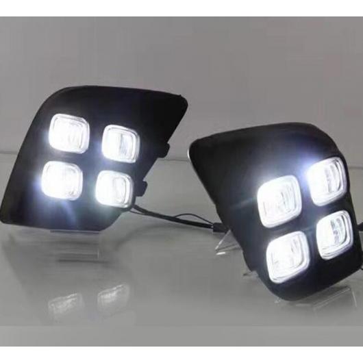 LED DRL デイタイム ランニング ライト デイライト フォグランプ 装飾 シグナル 適用: トヨタ ハイラックス レボ ヴィーゴ 2015 2016 タイプ001 AL-FF-1706 AL Car parts｜オートパーツエージェンシー