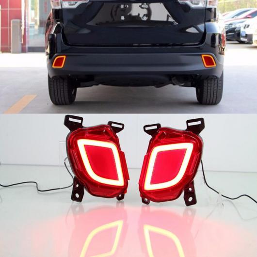 LED リア ドライビング ライト 適用: トヨタ ハイランダー クルーガー XU50 2014 2015 2016 ブレーキ バンパー ランプ ワーニング フォグ AL-FF-1719 AL Car parts|オートパーツエージェンシー