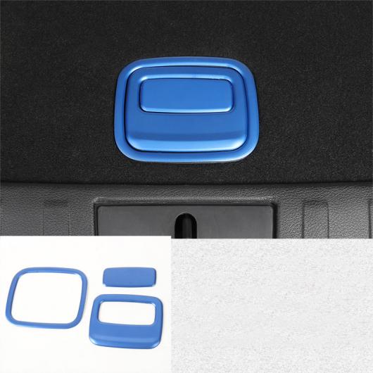 ABS アルミニウム 合金 トランク ハンドル テールゲート スイッチ インナー トリム 適用: ジープ レネゲード コンパス トランク ハンドル ブルー AL-FF-3670 AL Interior parts for cars|オートパーツエージェンシー
