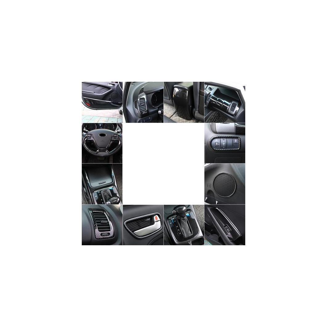 適用: 起亜 K3 セラトー ギア ブレーキ パネル 吹き出し口 トリム インテリア アクセサリー 2016-2018 タイプ～助手席 ストレージ トリム AL-FF-3740 AL Interior parts for cars