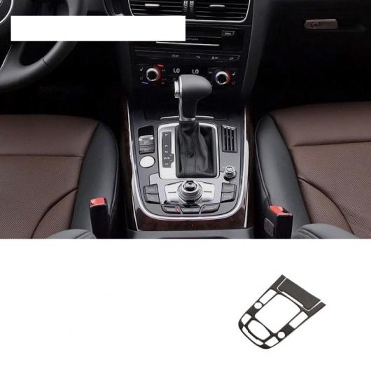 ステンレス スチール ギア パネル フレーム 適用: アウディ Q5 2009 2010 2011 2012 2013 2014 2015 2016 2017 2018 リアル カーボンファイバー AL-FF-4186 AL Interior parts for cars|オートパーツエージェンシー