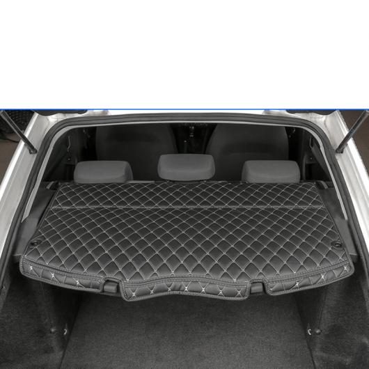 レザー トランク マット カーゴ ライナー 適用: シュコダ オクタヴィア A7 2015 2016 2017 2018 2019 2020 ラグ カーペット ブラック 1 ピース AL-FF-4246 AL Car parts 17,971円