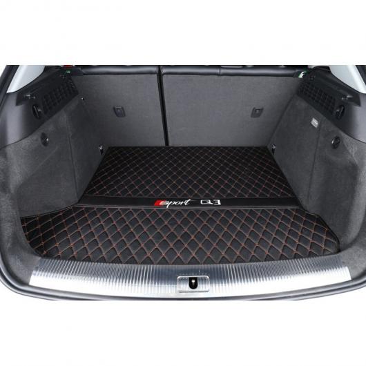 レザー トランク マット カーゴ ライナー 適用: アウディ Q3 2012 2013 2014 2015 2016 2017 2018 ラグ カーペット REMARK カラー 1ピース 2 AL-FF-4263 AL Car parts
