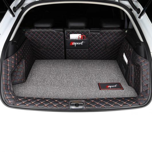 レザー トランク マット カーゴ ライナー 適用: アウディ Q3 2012 2013 2014 ワイヤー LOOP ブラック 1ピース・ワイヤー LOOP ブラウン 1ピース AL-FF-4263 AL Car parts