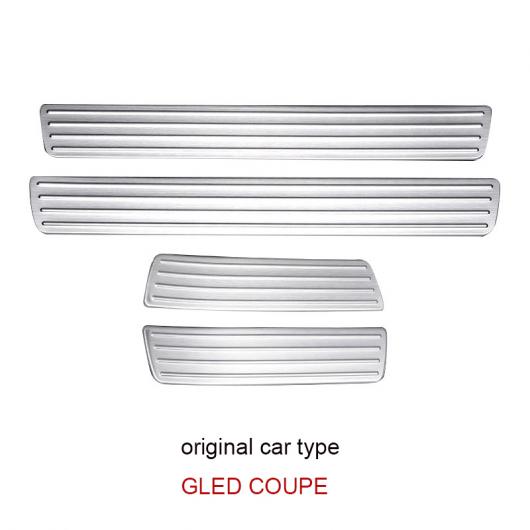 チタン ブラック シルバー ドア シル トリム 適用: メルセデス ベンツ GLE GLS ML GL 5 AL-FF-4703 AL Interior parts for cars｜オートパーツエージェンシー 39,767円