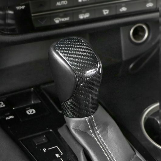 リアル カーボンファイバー ギア レバー カバー 適用: レクサス NX200 NX300 ES200 RX300 RX200T IS インテリア リアル カーボンファイバー AL-FF-4810 AL Interior parts for cars