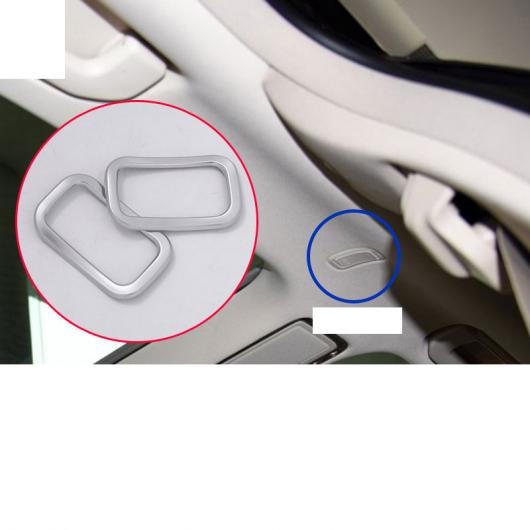 ABS インテリア ルーフ フック フレーム トリム 適用: メルセデス ベンツ S クラス S320 S400 S350 1 ペア AL-FF-4646 AL Interior parts for cars|オートパーツエージェンシー