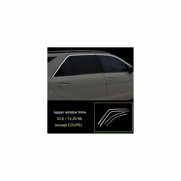 ステンレス スチール ウインドウ トリム 適用: メルセデス ベンツ GLE350 GLE450 GLS GL ML 4 AL-FF-4717 AL Interior parts for cars 56,177円