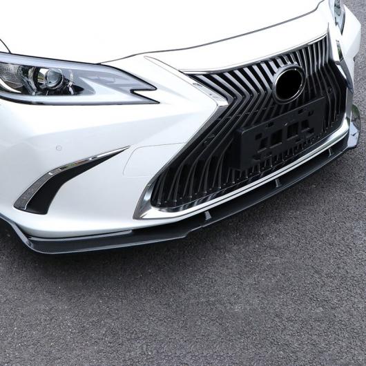 適用: レクサス ES ES200 ES260 ES300H フロント リップ ストリップ トリム ABS 衝突防止 プロテクター インテリア ファイバ ブラック AL-FF-4834 AL Interior parts for cars