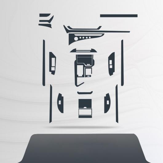 TPU ギア GPS ナビゲーション スクリーン 傷つき防止 フィルム 保護 ステッカー 適用: レクサス ES ES300H ES260 ES200 XV60 2018 2019 2020 ES 1 AL-FF-5185 AL Car parts｜オートパーツエージェンシー