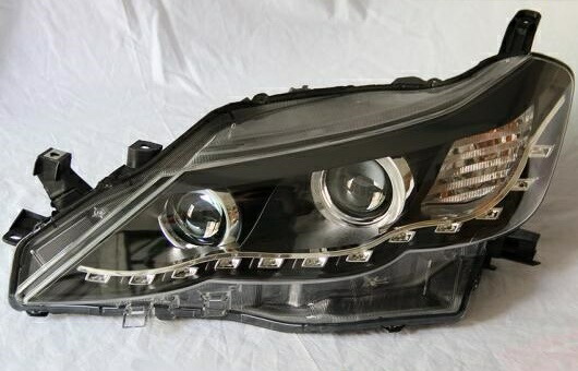 Al 適用 35w 55w トヨタ Bi レイツ マークx Led ヘッドライト 10 13 ターン ヘッドランプ アセンブリ レンズ H7 ライト Drl Al Hh 0979 35w 55w 4300k 8000k ターン Hid キセノン Bi