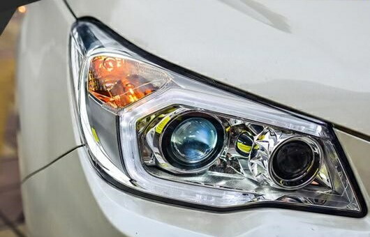 ランキング1位 送料無料 Al ヘッドランプ 適用 スバル トヨタ Rav4 13 16 Led Drl デイタイムランニングライト バイキセノン Hid 4300k 8000k 35w 55w Al Hh 0985 激安特価短納期