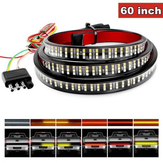 12V 49インチ/60インチ ブレーキ ターン ライト ワーニング シグナル LED フレキシブル ストリップ リア テール ランニング リバース ダブル フラッシュ ライト タイプ C AL-HH-1664 Car parts
