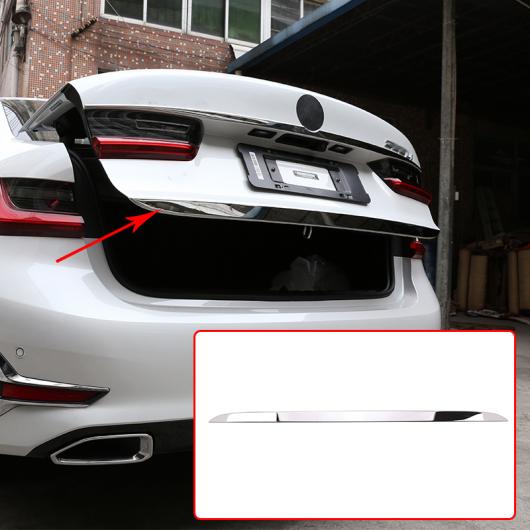 適用: BMW 3シリーズ G20 G28 325 2019 2020 ステンレス クローム テール ドア 装飾 ストリップ トリム アクセサリー テール ドア ストリップ AL-II-0201 AL Interior parts for cars