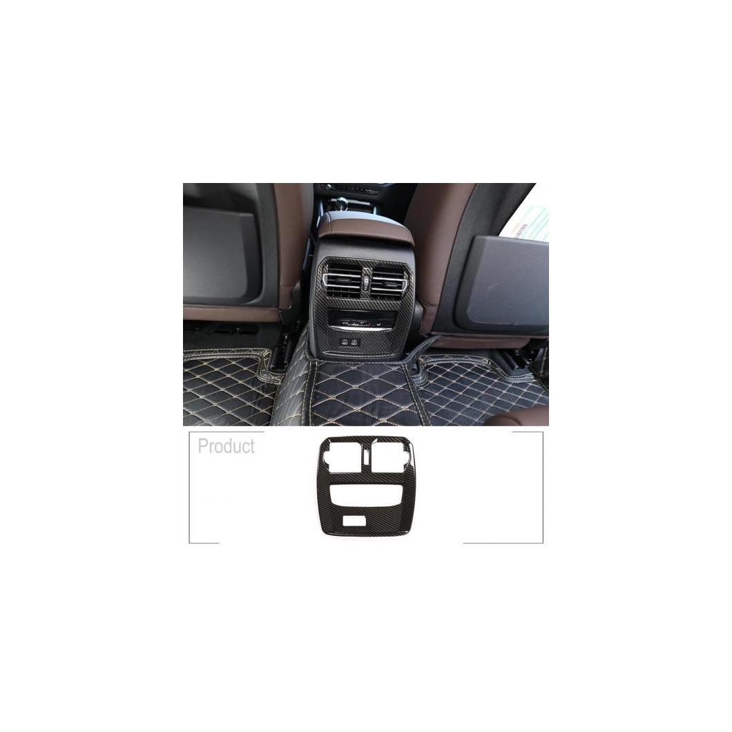 適用: BMW 3シリーズ G20 G28 325 2019 2020 年 ABS リア エア 吹き出し口 フレーム トリム アクセサリー カーボンファイバー・シルバー AL-II-0212 AL Interior parts for cars｜オートパーツエージェンシー