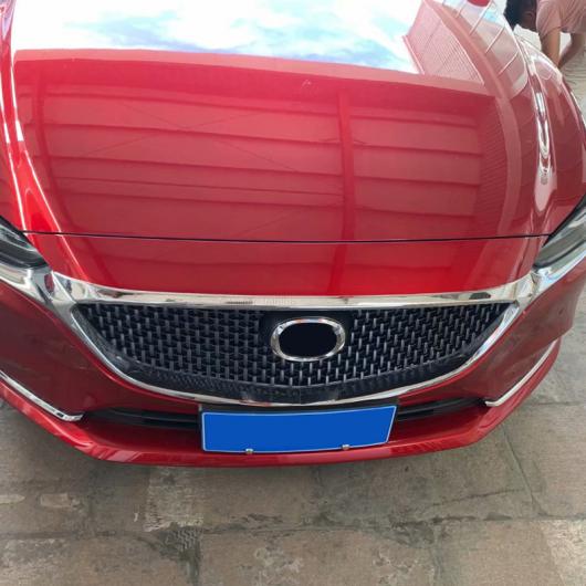 適用: マツダ 6 M6 MAZDA6 アテンザ 2019 2020 フロント ヘッド エンジン メンバー グリル カバー トリム 1ピース AL-II-0289 AL Exterior parts for cars