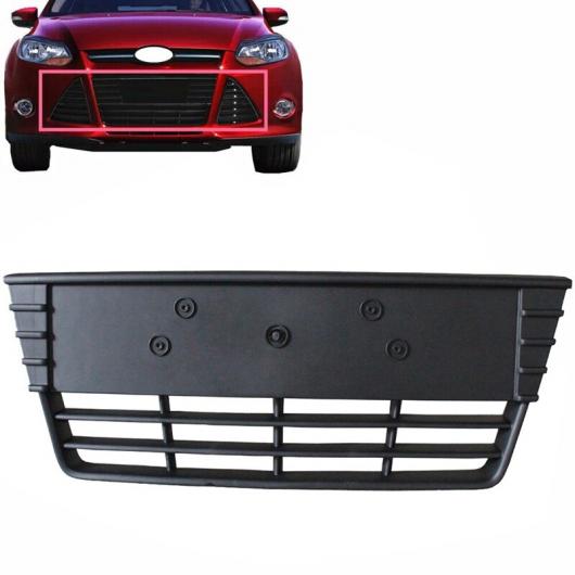 ブラック フロント バンパー センター グリル カバー 適用: フォード/FORD フォーカス 2012-2014 ブラック AL-II-0460 AL Exterior parts cars