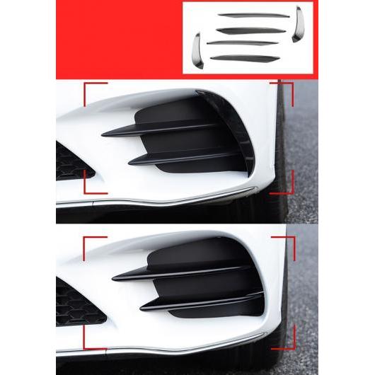 適用: メルセデス ベンツ C クラス W205 C43 C63 適用: AMG フロント フォグライト ランプ カーボンファイバー トリム カバー ステッカー ショート ブラック AL-II-1051 AL Exterior parts for cars