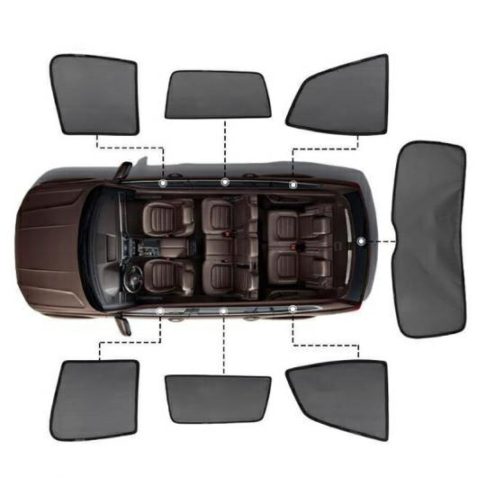 適用: アウディ/AUDI Q5 Q7 Q3 サンシェード メッシュ サンシェード サイド ウインドウ サン バイザー 日よけ リア フロントガラス 1ピース -2018 Q3～2016-2020 Q7 AL-II-1194 AL Car parts