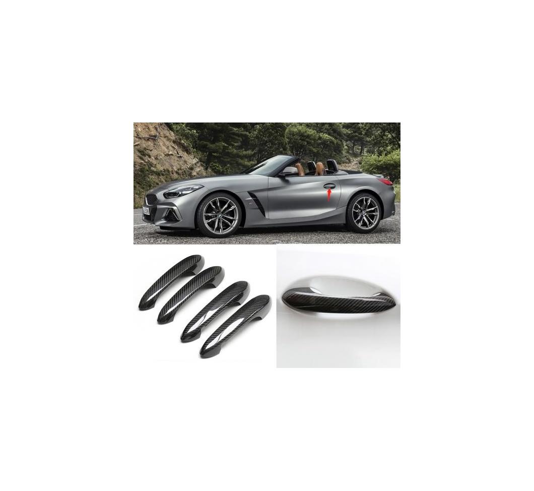 適用: BMW Z4 G29 M40I SDRIVE 25I M 2019 2020 アクセサリーカーボンファイバー オート アウター ドア ハンドル カバー 2ドア AL-II-1123 AL Exterior parts for cars