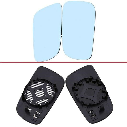 サイド ヒーテッド ウィンド ドア ミラー ガラス 適用: フォルクスワーゲン/VOLKSWAGEN ゴルフ 2000 2001 2002 2003 2004 2005 2006 ブルー レンズ 1ピース 左・1ピース 右 AL-II-1207 AL Door mirror lens
