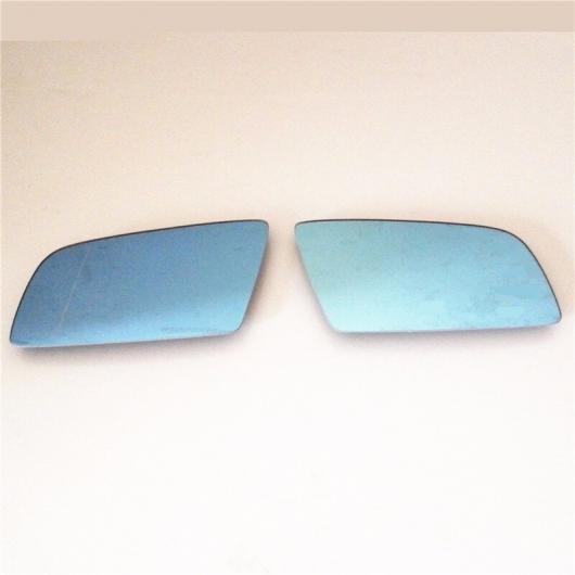 適用: BMW E60 E61 オールド ヒート アンチグレア ブルー サイド ミラー ガラス 1 セット AL-II-1262 AL Door mirror lens｜オートパーツエージェンシー
