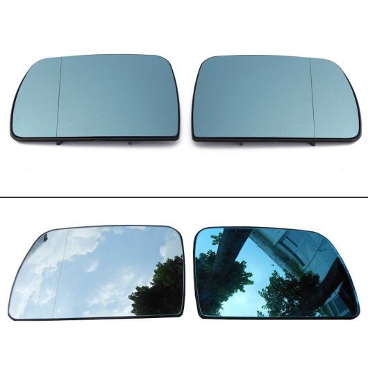 サイド ブルー ガラス ヒーテッド ワイド アングル ウイング ミラー ガラス 適用: BMW X5シリーズ E53 1999 2000 2001 2002 2003 2004 2005 2006 左・右 AL-II-1350 AL Door mirror lens
