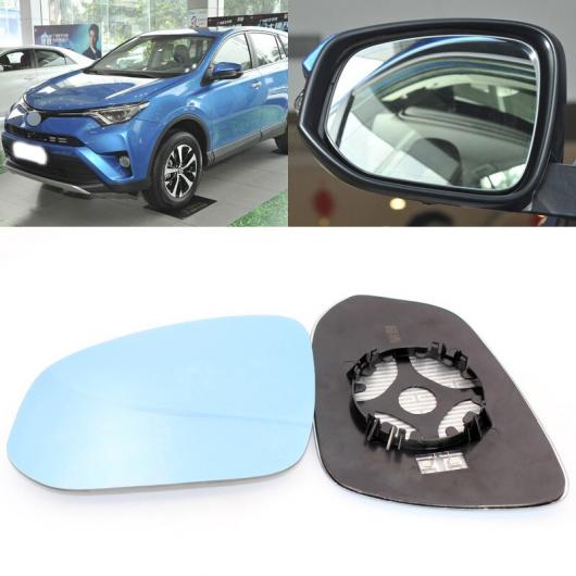 適用: トヨタ RAV4 2009-2016 サイド ビュー ドア ミラー ブルー ガラス ベース ヒーテッド 1 ペア AL-II-1485 AL Side mirror