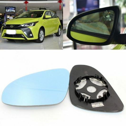 適用: トヨタ ヤリス L 2014-2017 サイド ビュー ドア ミラー ブルー ガラス ベース ヒーテッド AL-II-1701 AL Side mirror