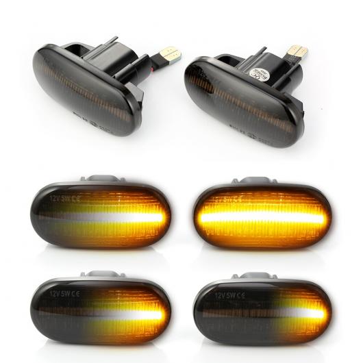 2ピース LED ダイナミック サイド マーカー ウインカー アンバー シーケンシャル ライト 適用: ホンダ シビック アキュラ/ACURA デルソル インテグラ S2000 ブルー AL-II-1781 AL Turn signal