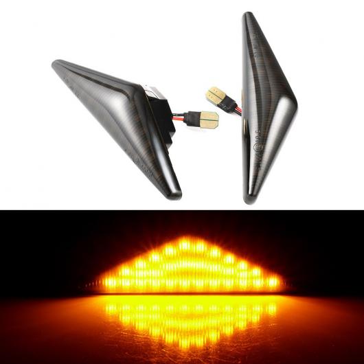 2ピース LED ダイナミック サイド マーカー ウインカー シーケンシャル ライト 適用: フォード/FORD モンデオ 2000-2007 MK 3 フォーカス MK1 1998-2004 通常 AL-II-1835 AL Turn signal