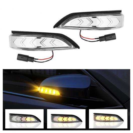 2ピース 適用: トヨタ ヴィッツ ヤリス プリウス C ヴェンザ アヴァロン カムリ カローラ IM アルティス ヴィオス LED ダイナミック リア ビュー ミラー ウインカー AL-II-1810 AL Turn signal