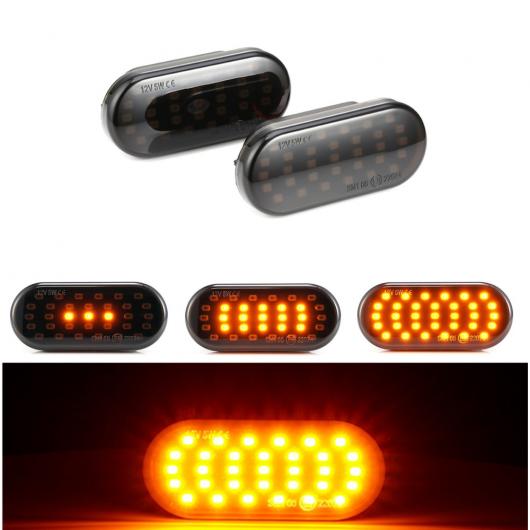 2ピース 適用: VW ゴルフ 3 4 パサート ポロ フォード/FORD フォーカス セアト レオン イビサ シュコダ オクタヴィア LED ダイナミック サイド マーカー ウインカー フェンダー ライト AL-II-1812 AL Turn signal