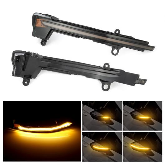 2ピース ダイナミック LED ウインカー 適用: セアト アテカ 5D クプラ タラッコ 2016 2017 2018 2019 FR サイド バックミラー ミラー インジケーター ライト AL-II-1981 AL Turn signal