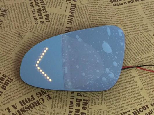 ブルー リア ビュー ミラー 適用: メルセデス ベンツ A クラス 電動 ヒート LED ダイナミック サイド ウインカー 防眩 AL-II-2194 AL Winker Mirror 35,679円