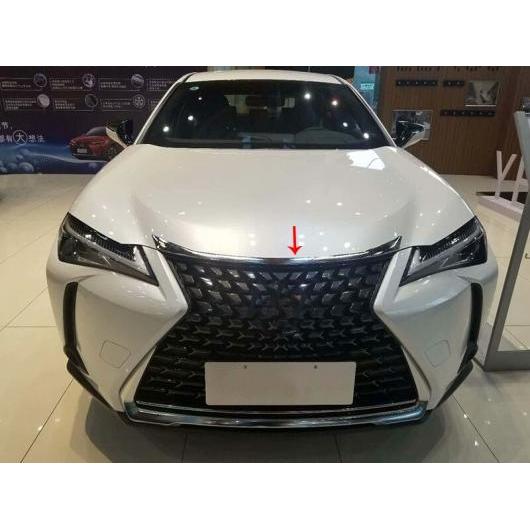 マシーン カバー ストリップ フロント フェイス 装飾 ブライト ストリップ エンジン カバー 適用: レクサス UX200 250H 260H 2019 2020 ABS クローム 1ピース AL-II-2502 AL Exterior parts for cars|オートパーツエージェンシー