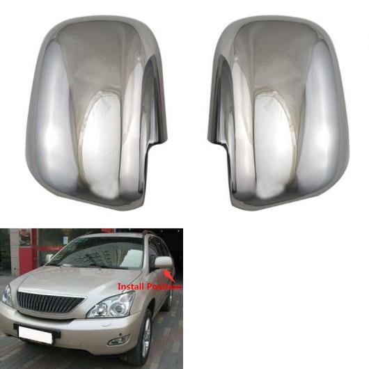 適用: レクサス RX330 2003 バックミラー ミラー カバー ガーニッシュ 装飾 トリム スタイリング クローム ABS AL-II-2490 AL Exterior parts for cars｜オートパーツエージェンシー